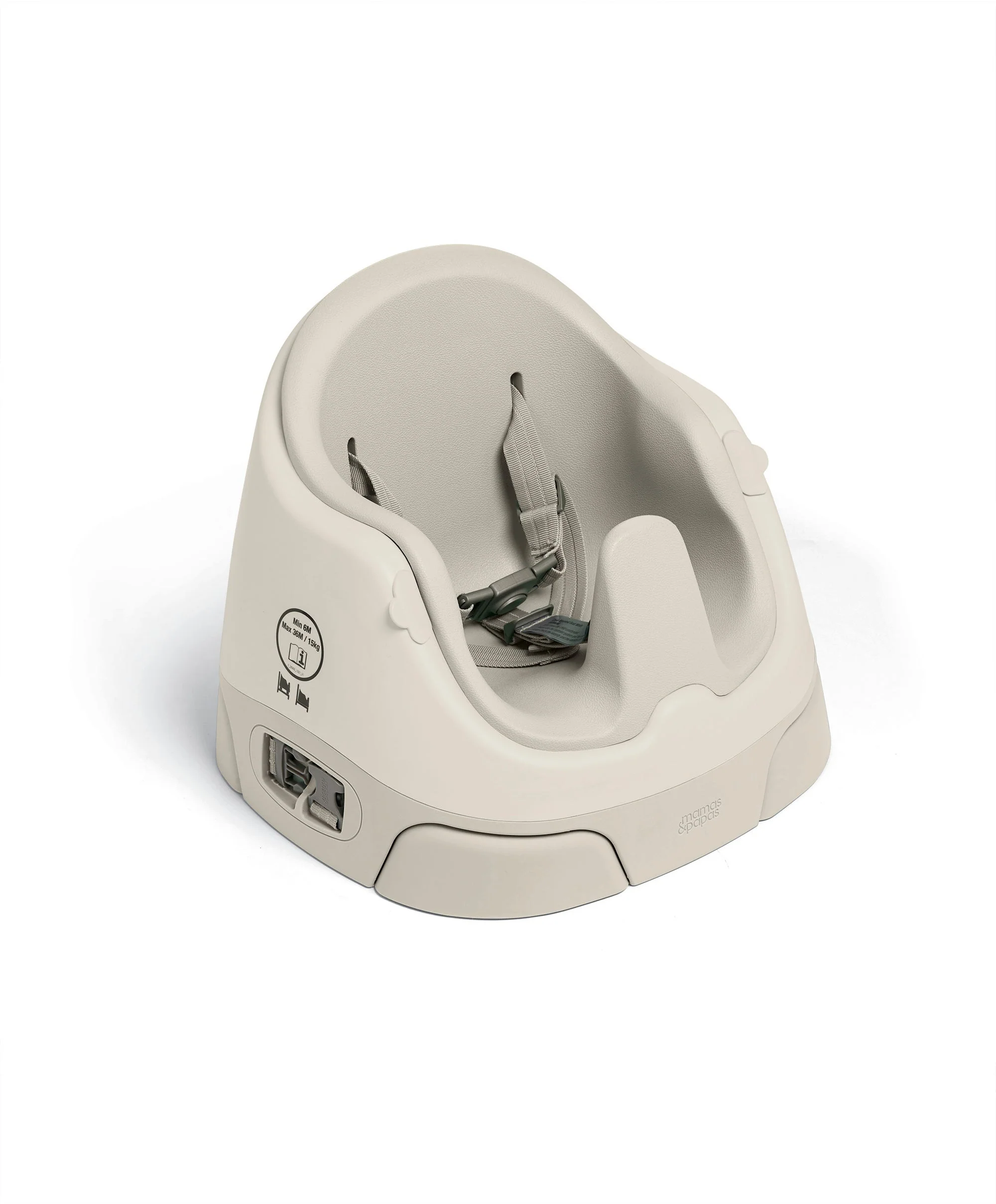 Bug 3-in-1 Floor & Booster Seat with Activity Tray - Clay - Image 3
