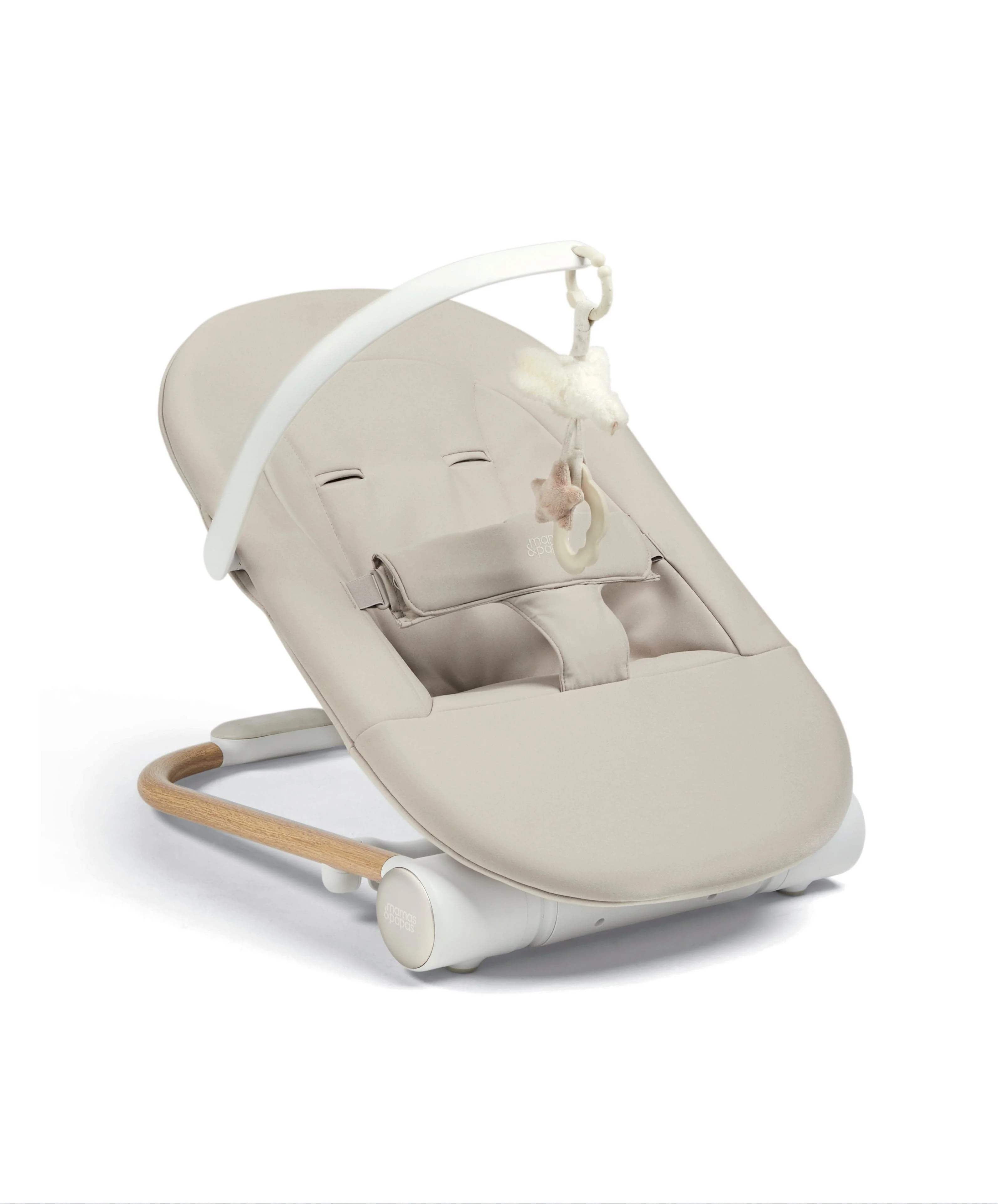 Eno Highchair, Bouncer & Cushion Complete Bundle - Cashmere with free feeding set - Image 8