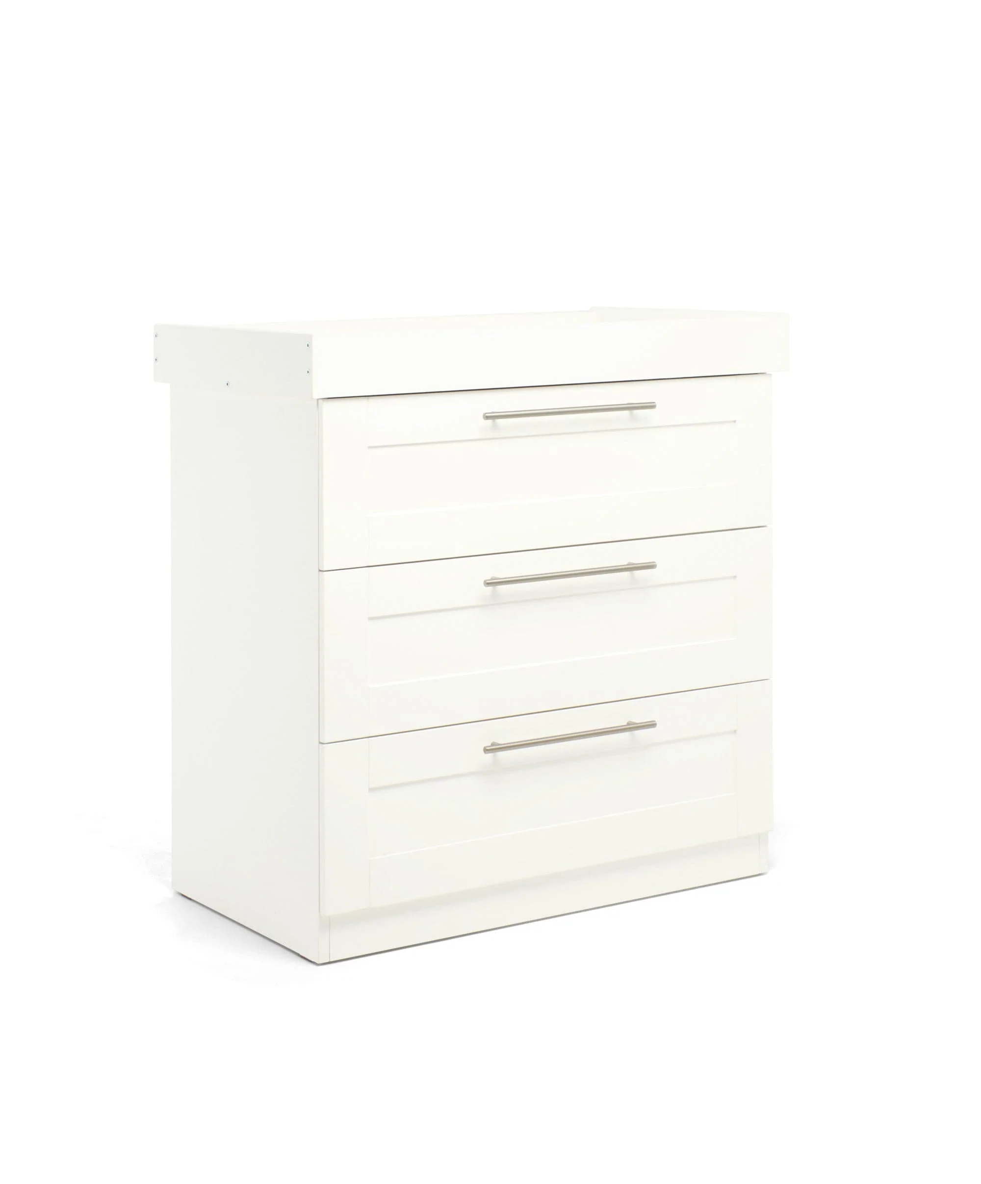 Hampden 5 Piece Set with Cotbed, Dresser Changer, Mattress, Fitted Sheets & Mattress Protector - White (pre order for end of April) - Image 8