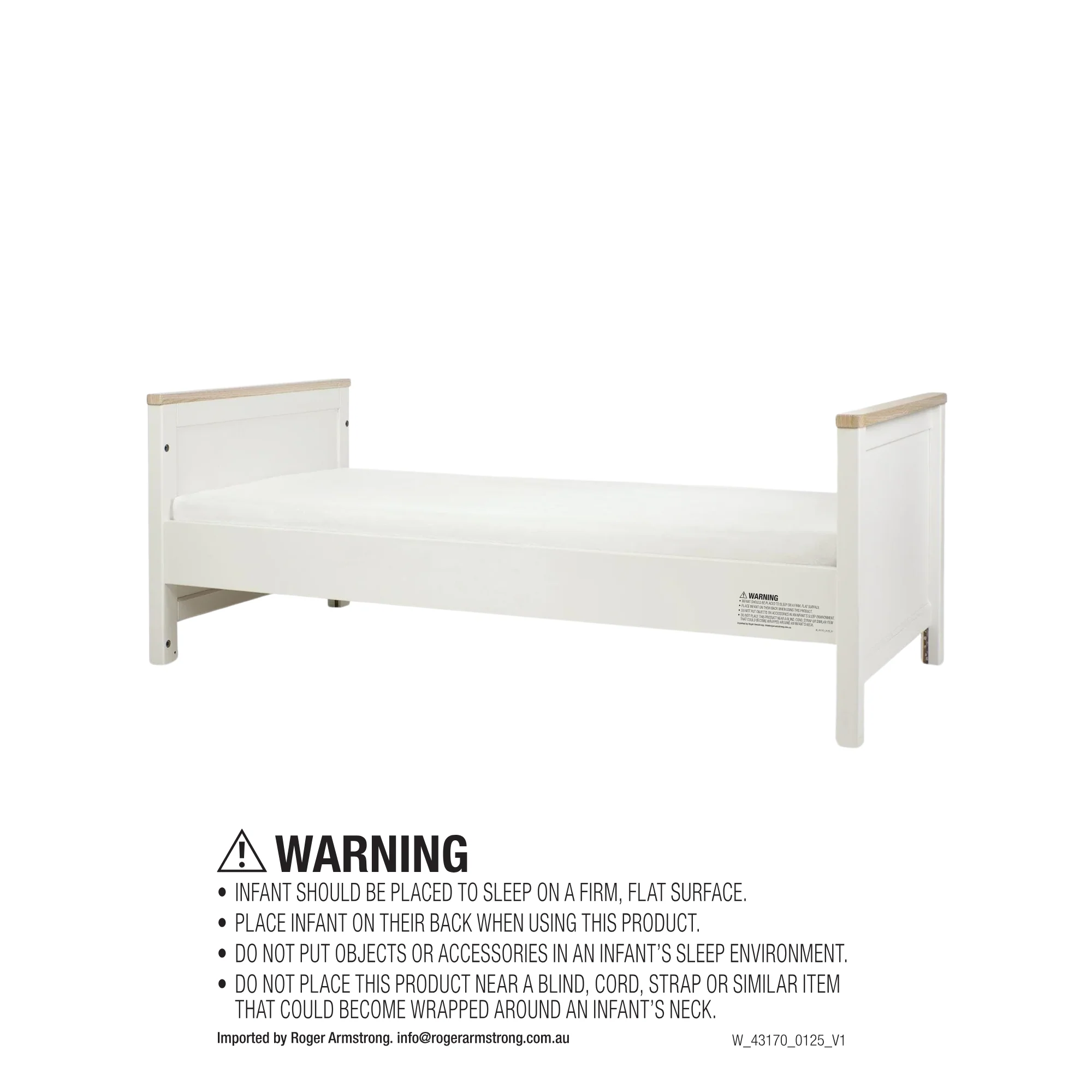 Harwell Cotbed - White - Image 6