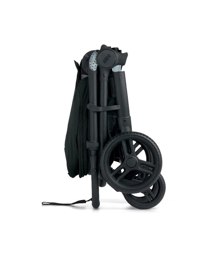 Ocarro2 All -Terrain Pram 3pc Bundle (Frame, Seat and Carrycot) - Eclipse Black with FREE TRAVEL STROLLER - Image 5