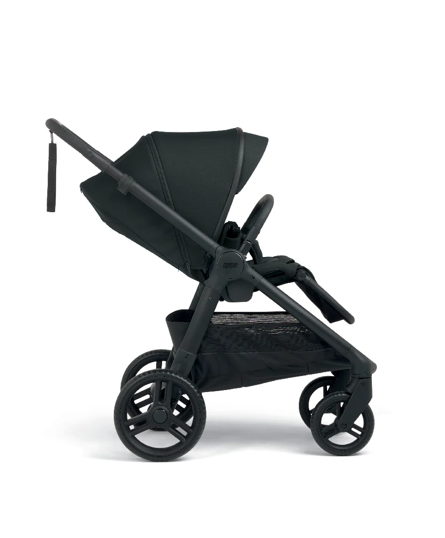 Ocarro2 All -Terrain Pram 3pc Bundle (Frame, Seat and Carrycot) - Eclipse Black with FREE TRAVEL STROLLER - Image 7