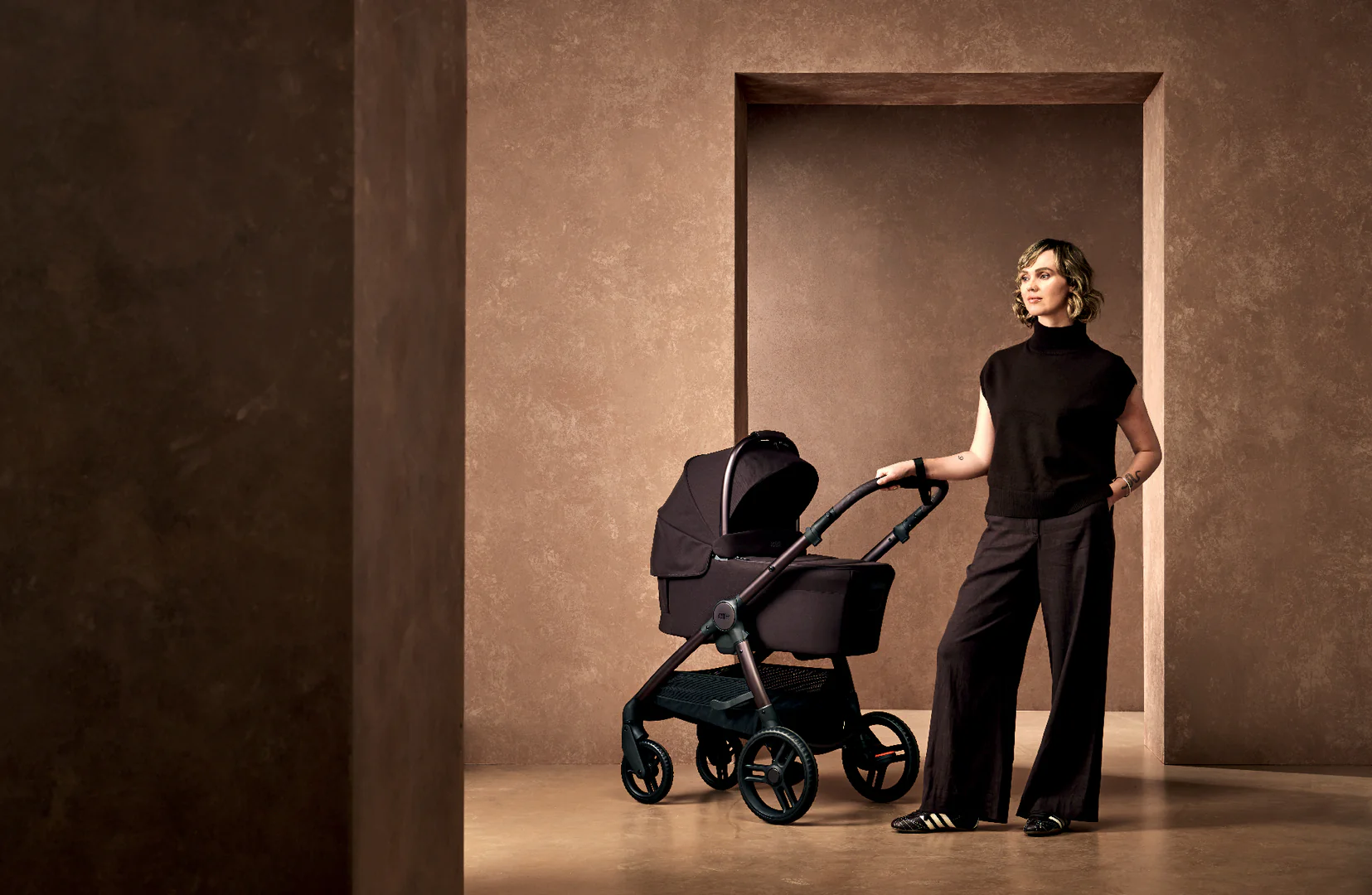 Ocarro2 All -Terrain Pram 3 piece Bundle (Frame, Seat and Carrycot) - Americano - Image 21