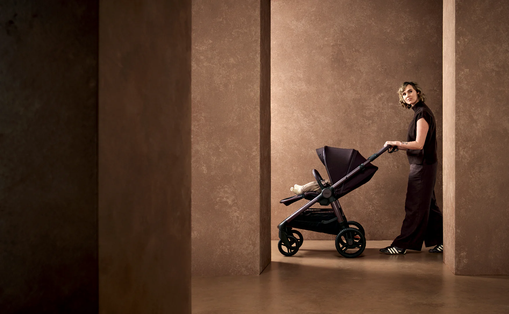 Ocarro2 All -Terrain Pram 3 piece Bundle (Frame, Seat and Carrycot) - Americano - Image 22