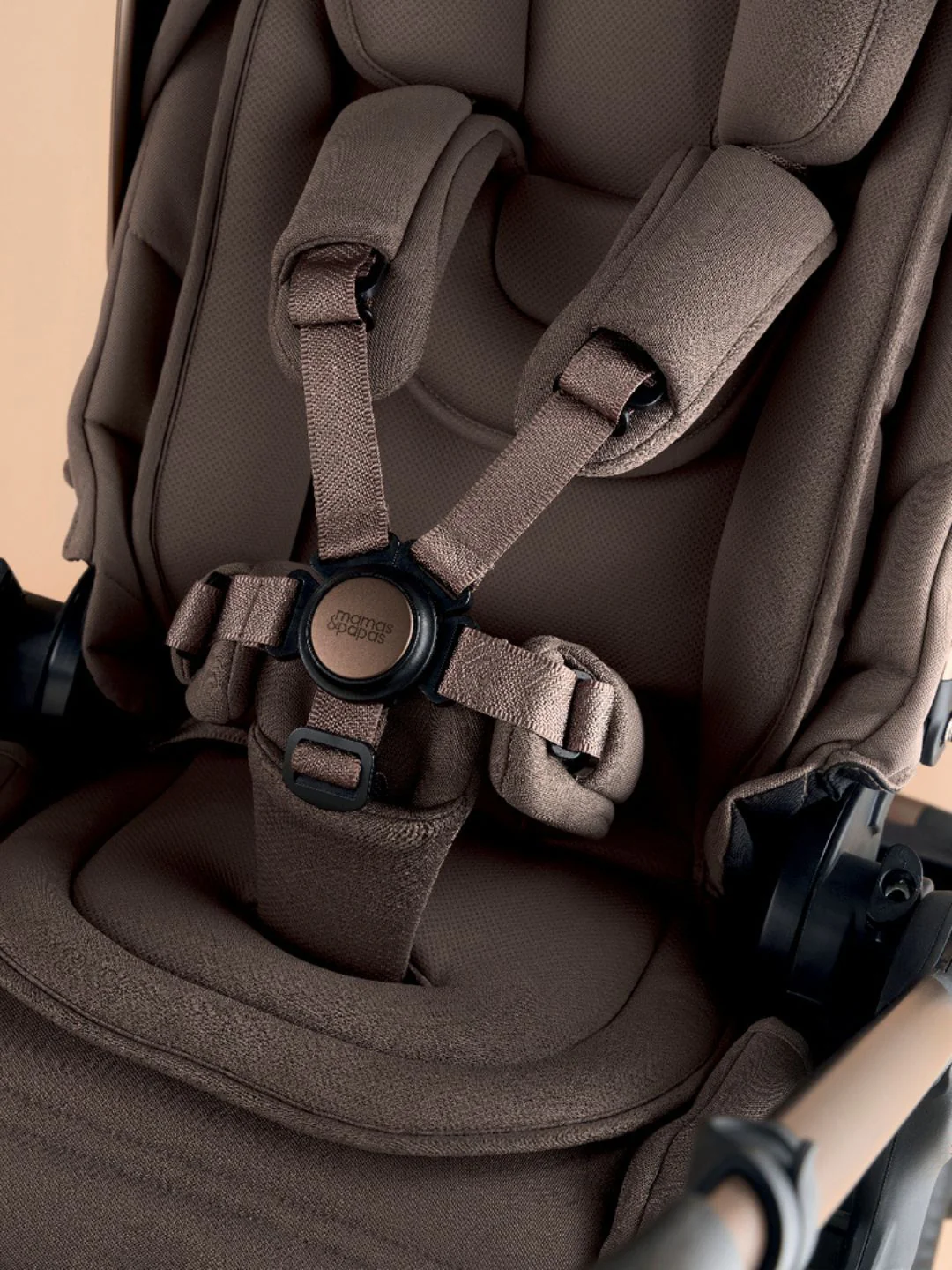 Ocarro2 All -Terrain Pram 3pc Bundle (Frame, Seat and Carrycot) - Crema - Image 7