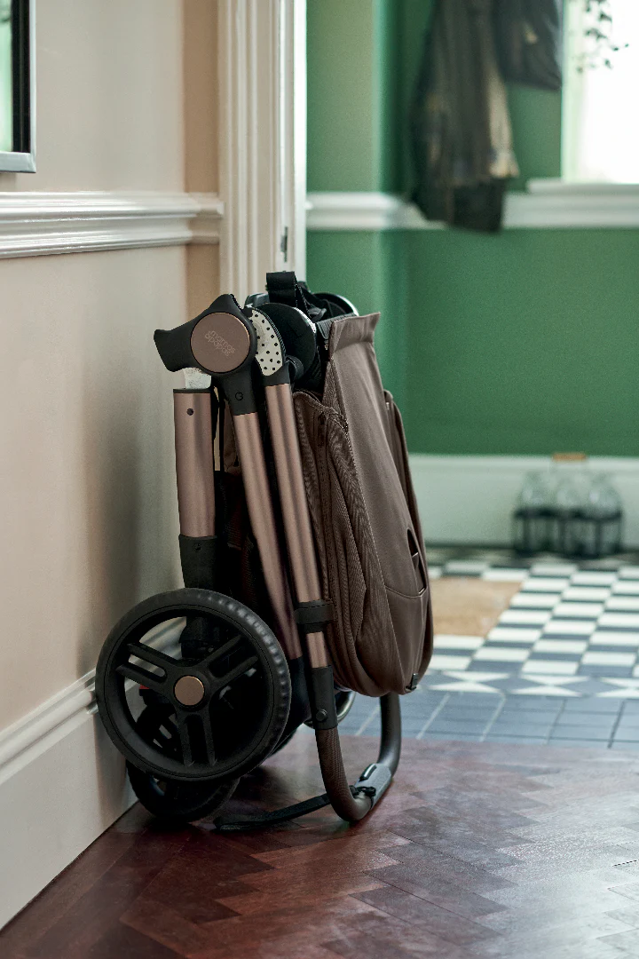 Ocarro2 All -Terrain Pram 3pc Bundle (Frame, Seat and Carrycot) - Crema - Image 9
