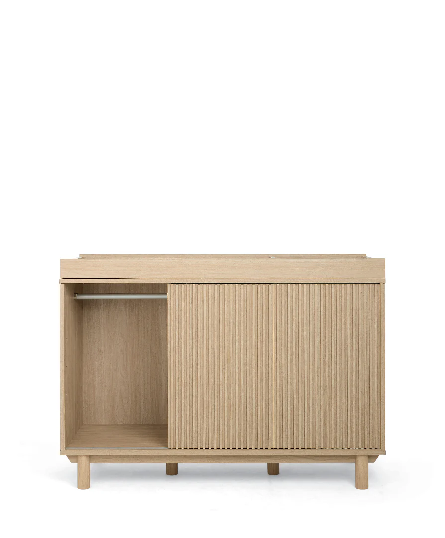 Oska Cotbed & 3 drawer WIDE Dresser Bundle (5 Pieces) - Oak (Pre order for end August) - Image 20
