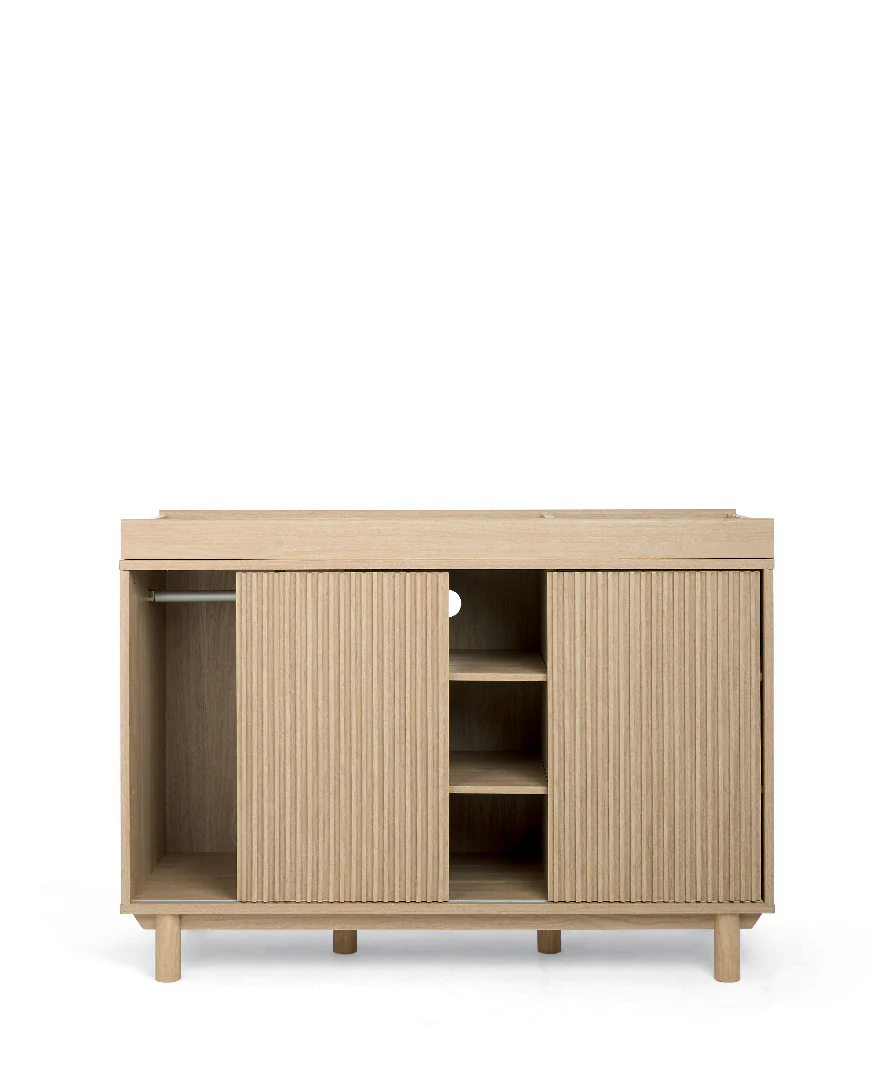 Oska Cotbed & 3 drawer WIDE Dresser Bundle (5 Pieces) - Oak (Pre order for end August) - Image 24