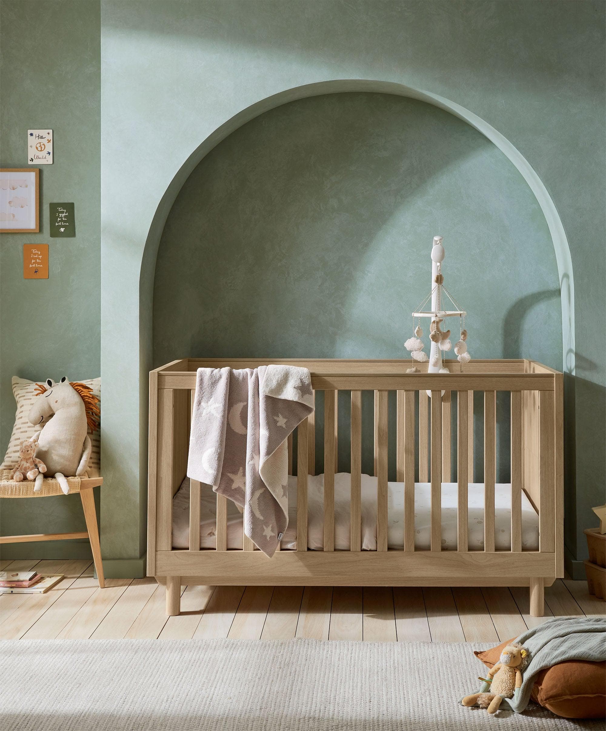 Oska Cotbed - Oak (Pre order for end August) - Image 2