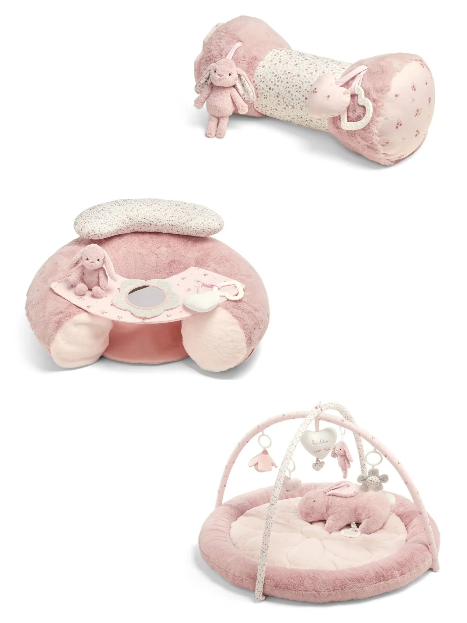 Playmat Bundle (3 Pieces) - Welcome to the World Pink