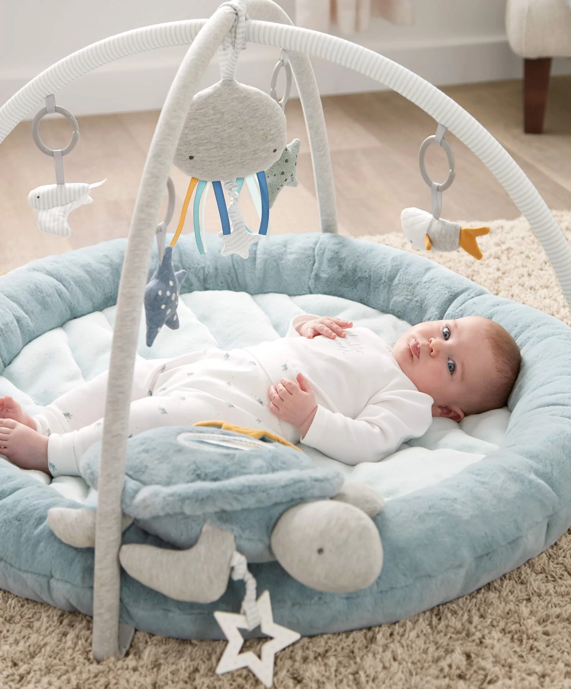 Playmat & Gym -Welcome to the World Blue - Image 3