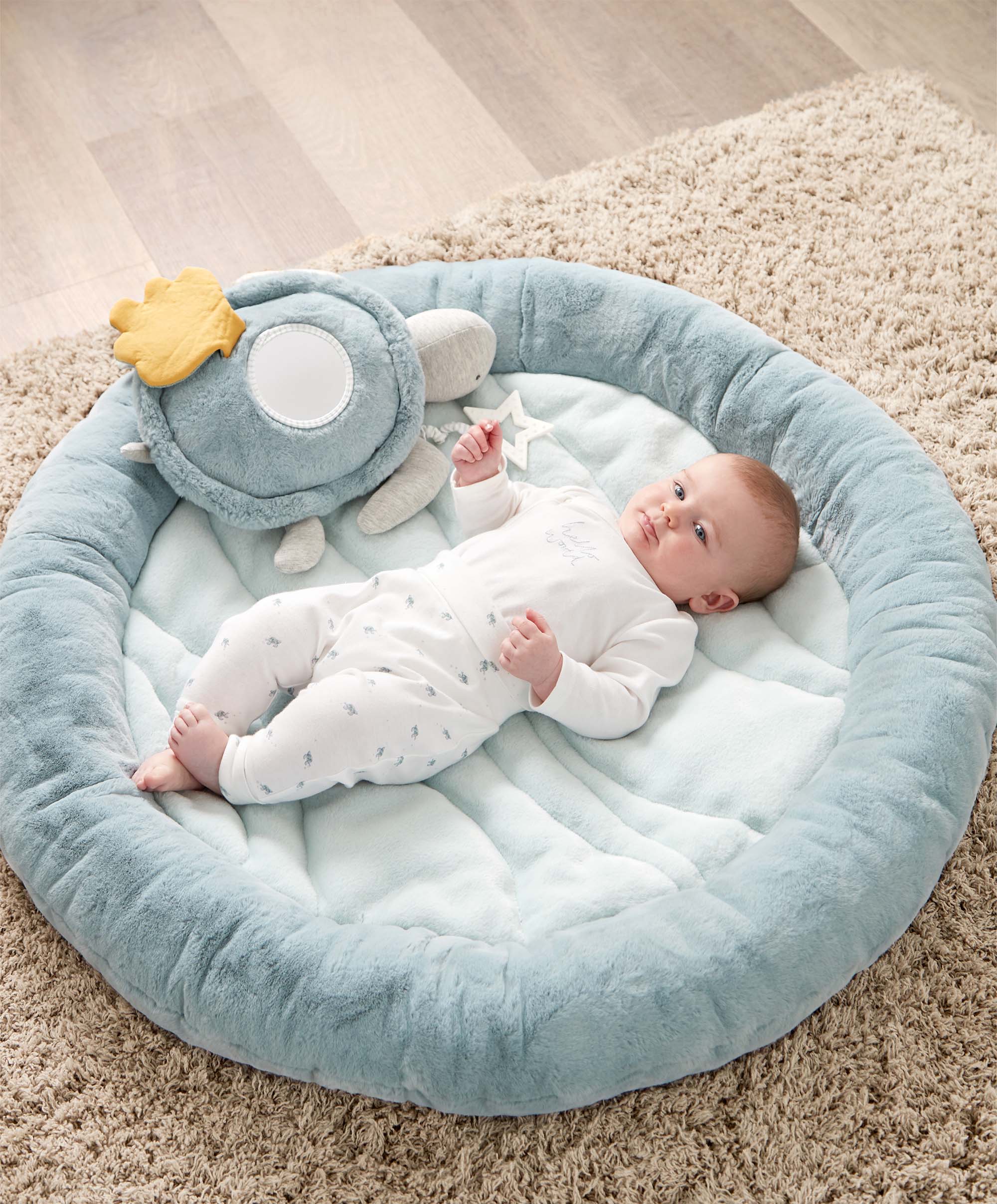 Playmat & Gym -Welcome to the World Blue - Image 4