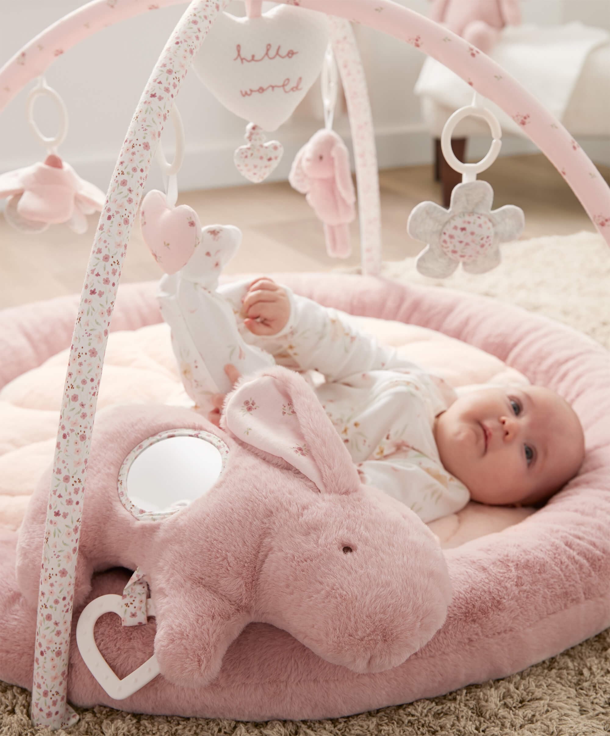 Playmat & Gym - Welcome to the World Pink - Image 3