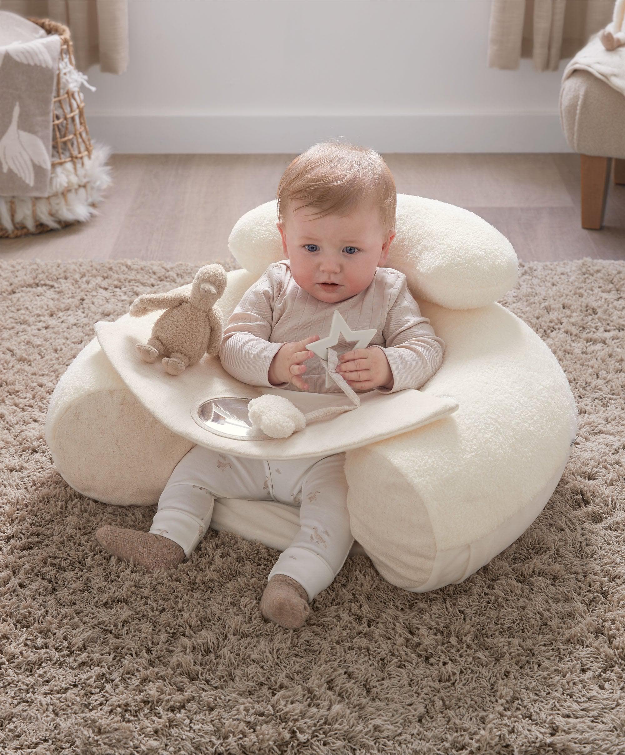 Sit & Play Baby Floor Seat - Welcome to the World Duckling - Image 3