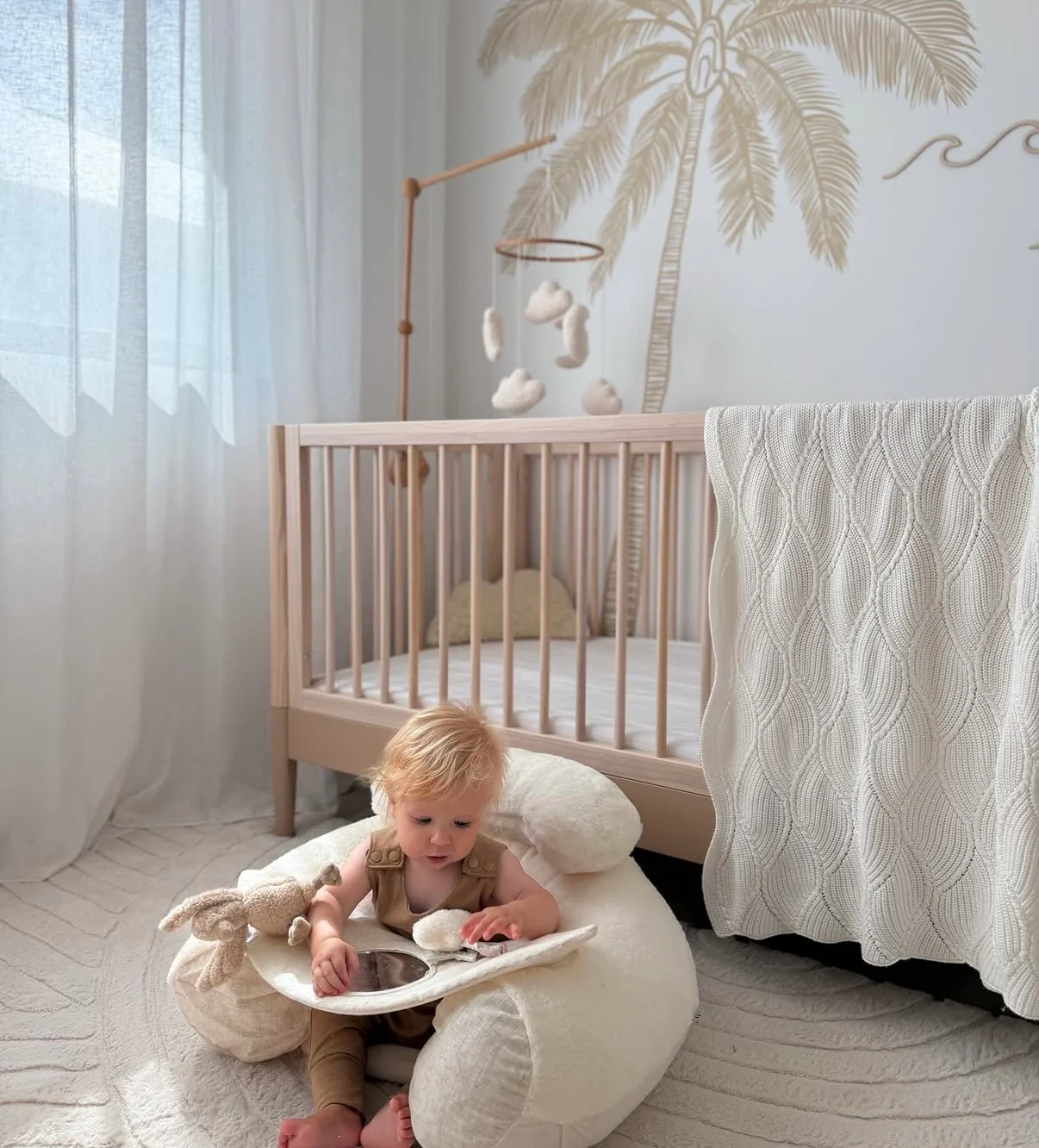 Sit & Play Baby Floor Seat - Welcome to the World Duckling - Image 9