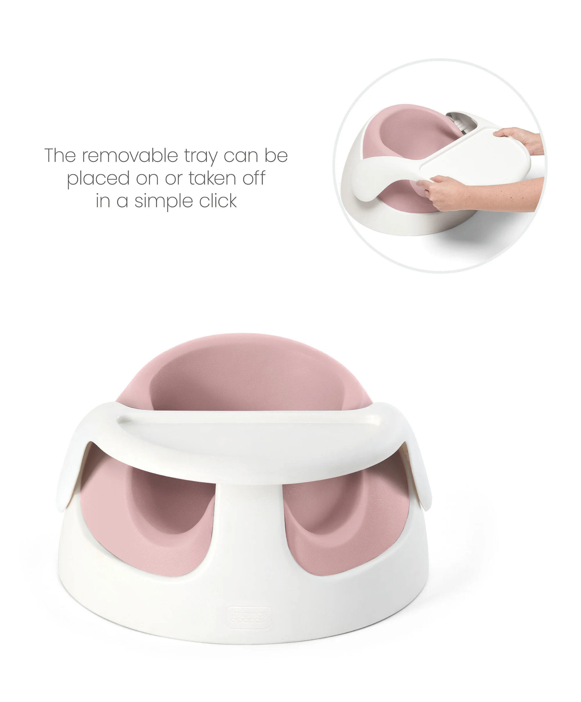 Snug Floor Seat with Activity Tray - Blossom - Image 8