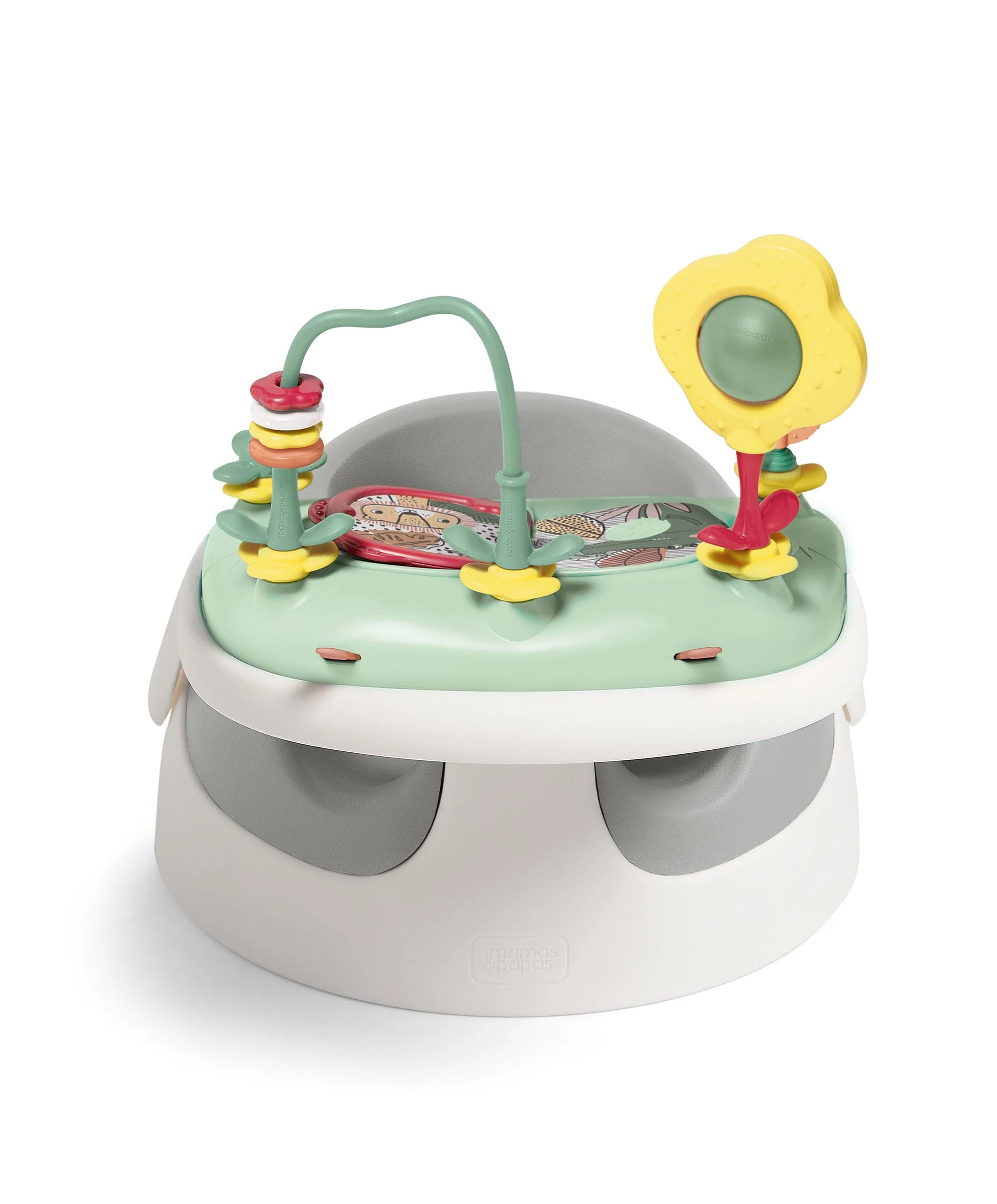 Snug Floor Seat with Activity Tray Bundle & Splash Mat (3 pieces) - Pebble Grey - Image 2