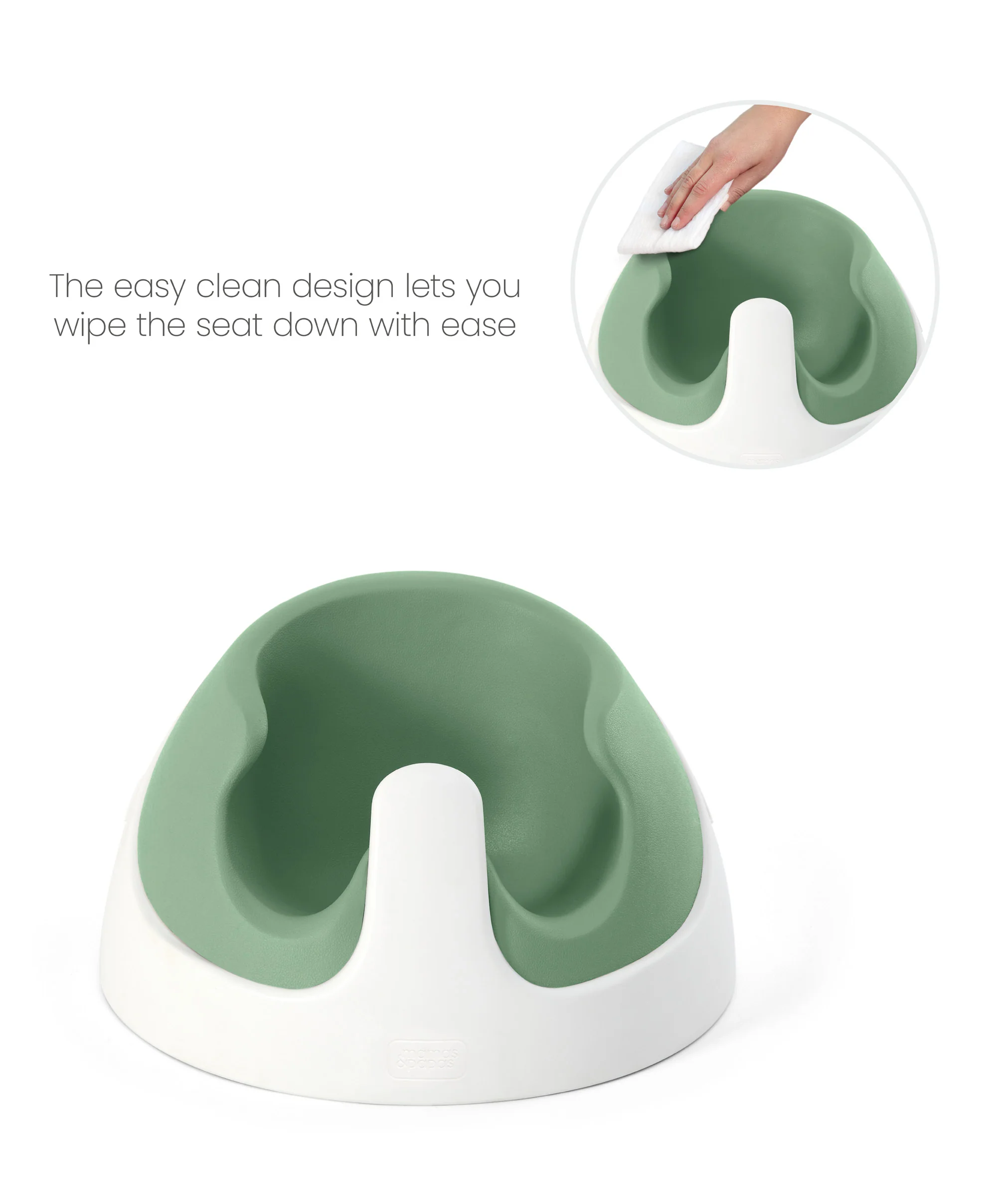Snug Floor Seat with Activity Tray - Eucalyptus - Image 6